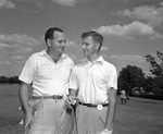 Bobby Schutts, left, and Charles Royer at State Amateur Golf Tournament