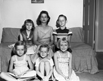 Mrs. Eugene C. Weafer, Sarah, Ernest, Trudy, Virginia, Eugene