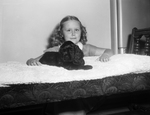 Joan Parson with Cocker puppy- Eastwood Rambler