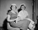 Mary Louise Martin and Mrs. Ray Barnhart