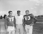 Texas Tech Football Coach and Co-Captains