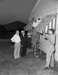 Repair of Mrs. Fern Burns residence in White Settlement, Texas