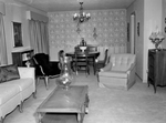Interior of a home on Hartwood Drive with Early American furnishings, Fort Worth, Texas