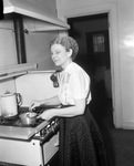 Mrs. Willie Fay Lewis, blind homemaker