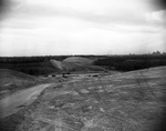 Construction of the Dallas-Fort Worth Turnpike between Oakland Boulevard and Beach Street on Fort Worth's East Side