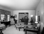 Living room of the Victor L. Strange family residence, 3105 Covert Avenue, South Hills, Fort Worth, Texas
