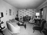Living room of the Victor L. Strange family residence, 3105 Covert Avenue, South Hills, Fort Worth, Texas