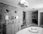 Interior of the Mr. and Mrs. E. V. Lail family residence in the Westcliff neighborhood of Fort Worth, Texas