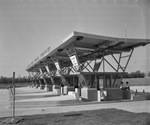 Dallas-Fort Worth Turnpike toll booths plaza