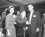 Senator and Mrs. Lyndon Johnson with Margaret McLean