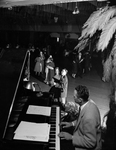 Jack Grant on piano at Lake Worth Casino by George Smith