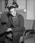 Pvt. Elvis Presley at Fort Hood by Wilburn Davis