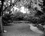 Garden at the Edward G. Parker family residence, 4909 Crestline Road, Fort Worth, Texas