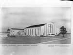 This is the architect's conception of the completed plant for North Richland Hills Baptist Church