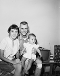 Jerry Kindall, Baseball Player, with his Family