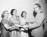 Honoring Volunteer workers at the United States Public Health Service Hospital