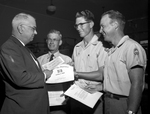 Post Office Employees receiving Awards