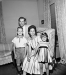Mrs. William D. Phillips with children