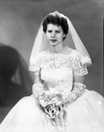 Mrs. B. Dwayne Koepf, bride, former Betty Joyice Lehmann