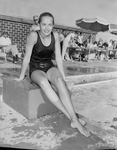 Swimming meet Mary Patterson, 16, who one 4 championships