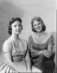 Jane Cone, Lubbock, right, and Judy Prendergraft, Dallas, left, visitors here