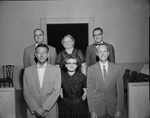 Church Leaders: J. H. Hatcher, Mrs. Paul E. Beauchamp, Leon Mauzy, Craig Fowler, Mrs. Harvey Willett, and Don Davis