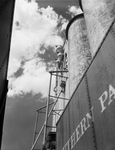 Grain elevator exterior