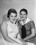 Poppe McCormack, Tulsa, left, with Margie Winn, her host