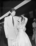 Fess Parker with Melinda Terry at RR Station