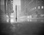 Rain on W. Seventh Street by George Smith