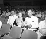 Casa Manana opening night: Fess Parker with his parents Mr. and Mrs. Fess Parker Senior