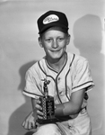 Tommy Lynch, 12, son of Charles Lynch, most valuable player of Kiwanis Little League