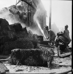 Fire destroys Forest Park Zoo hay burn by Harry Cabluck Jr.