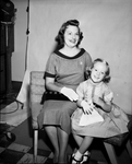 Mrs. James F. Hughes Jr. and Her Daughter