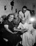 Mrs. John Jackson, Mrs. Florence Ingraham, Mrs. F. L. Cummins, and Rev. James Hatley Review the History of Riverside Baptist Church