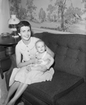 Mrs. Howard Green with son Howard Jr.