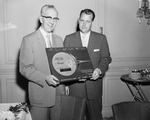 Paul Herpolsheimer of Detroit awards Tom Mastin Jr.