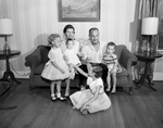 Maj. and Mrs. Claude W. Hanley with their children