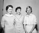 Margaret and Patricia Lindall visit Paula Prescott