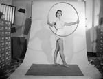 Betsy Wood with Hoola Hoop