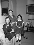 Mrs. R. A. Geisking, her daughter, and sister