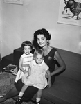 Mrs. Billy C. Hutchesen, with children Dorothy Eleanor, and Holly Susan