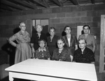 Mrs. Josie Haney, Mrs. Mattie Brown, Mrs. W. L. English, W. S. Lavender, Mrs. L. E. Moran, Mrs. Lottie Lavender, Mrs. J. L. Peden and Mrs. Addie Peden