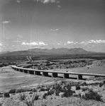 Curved bridge on Tornillo Creek
