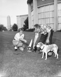 Barbara Logan, daughter Harry R. Logan and Phil Hickcock son of J. E. Hickock