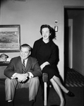 Mr. and Mrs. Robert B. Awood, Anchorage, Alaska, newspaper publisher