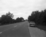 Driving west on Highway 80 between Fort Worth and Mineral Wells, 10/17/1958 by Frank Reeves Sr.