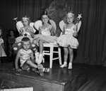 Betty Phillips, Ginger King, and Gloria Ann Murr. Rodney Junior in North Side recreation Building's expression recital