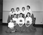 Irma Marsh Jr. cheerleaders