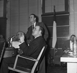 City Purchasing Agent Allen Rubottom, City Manager Drive, and Mayor Tom McCann